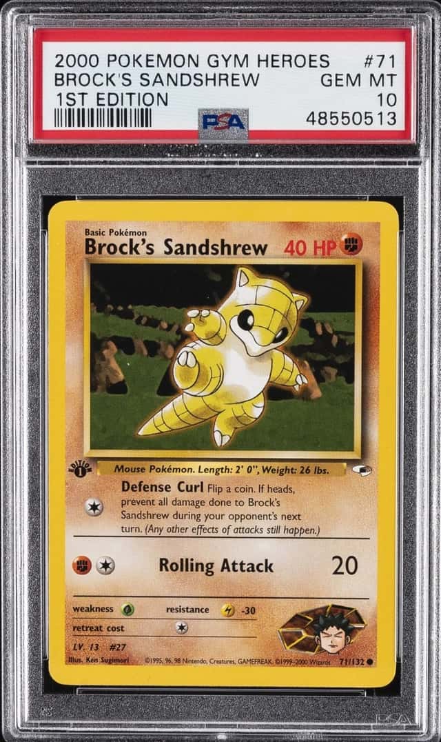 Brock's Sandshrew