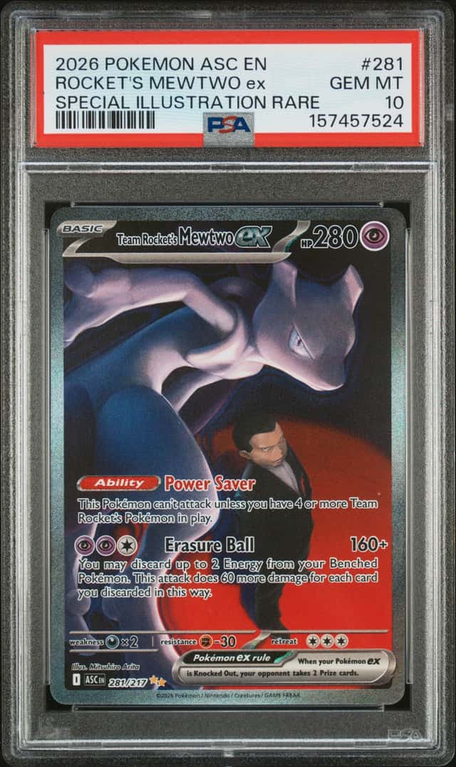 ROCKET'S MEWTWO ex