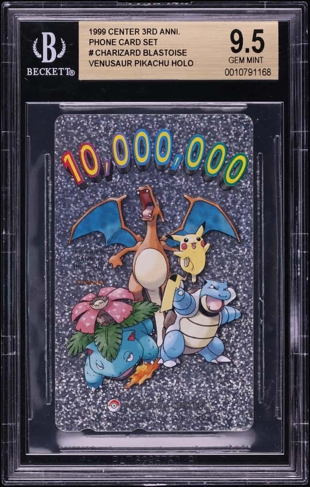 Charizard, Blastoise, Venusaur, PIkachu