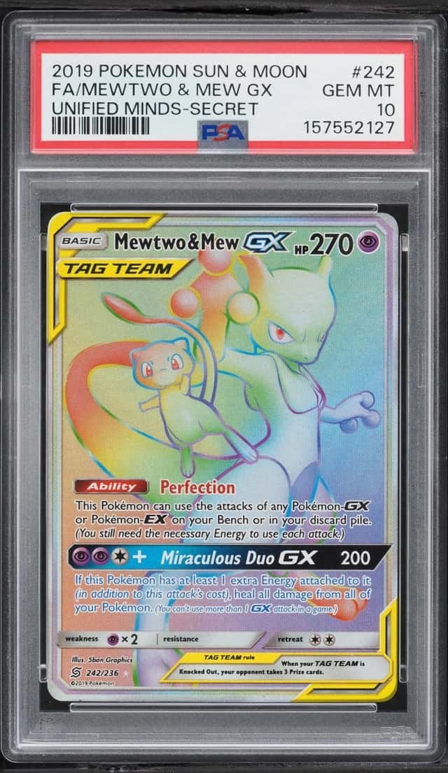 Mewtwo & Mew GX