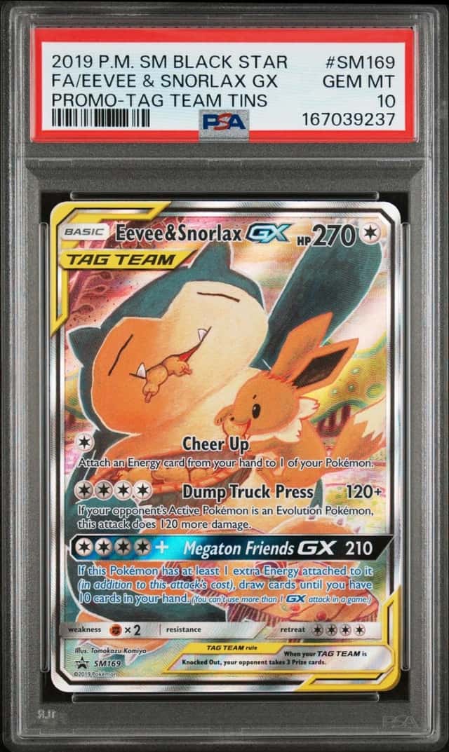 Eevee & Snorlax GX