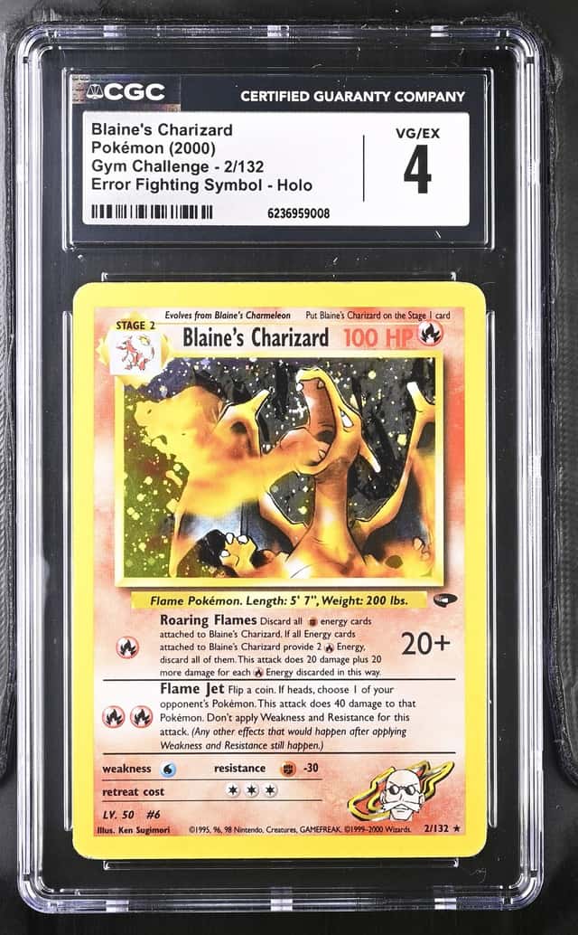 Blaine's Charizard