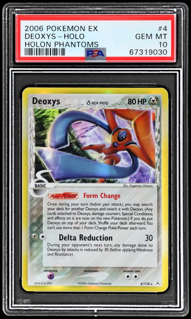 2006 Pokemon Ex Holon Phantoms Holo Deoxys #4