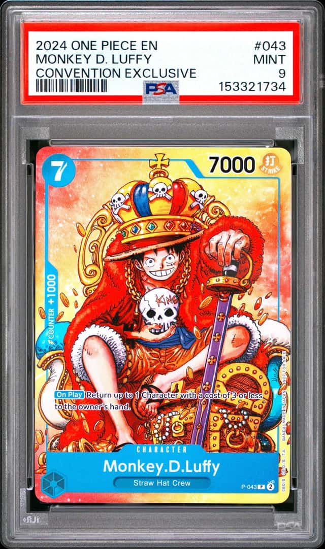 Monkey.D.Luffy (Convention Promo 2024) P-043 One Piece Promotion Cards