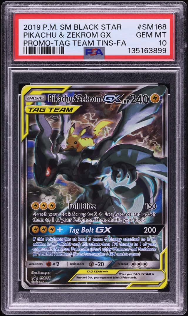 Pikachu & Zekrom GX