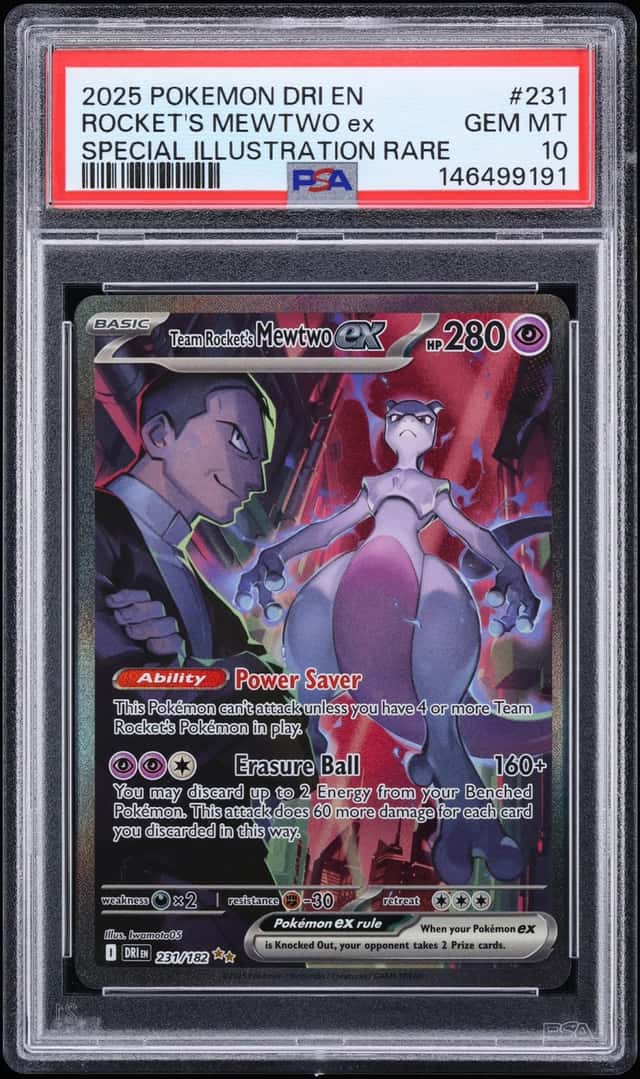 ROCKET'S MEWTWO ex