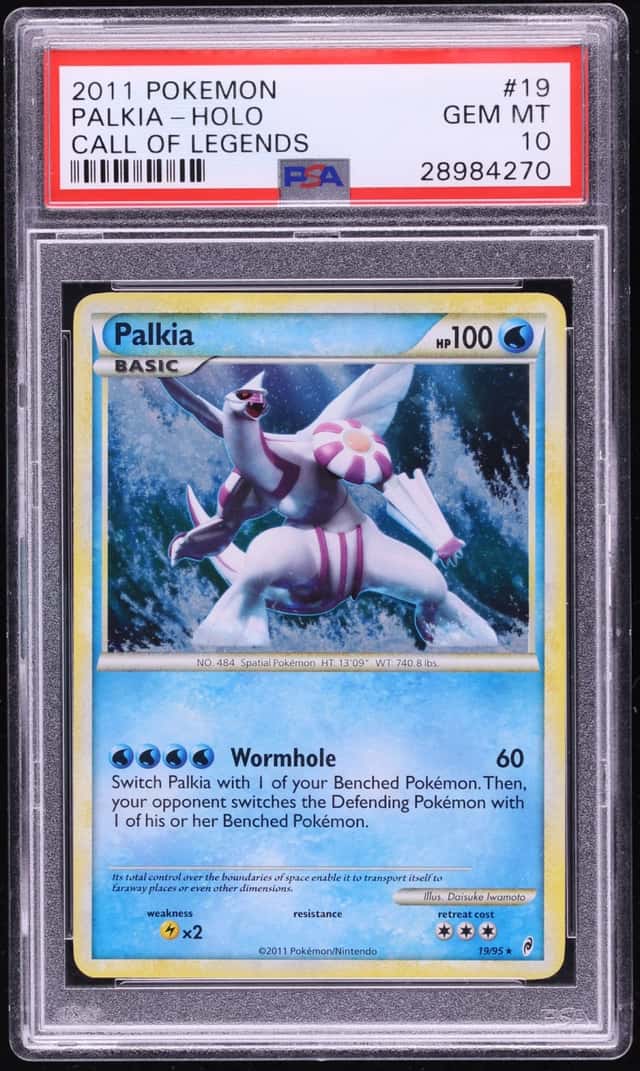 2011 Pokemon Call Of Legends Holo Palkia #19 PSA 10 GEM MINT