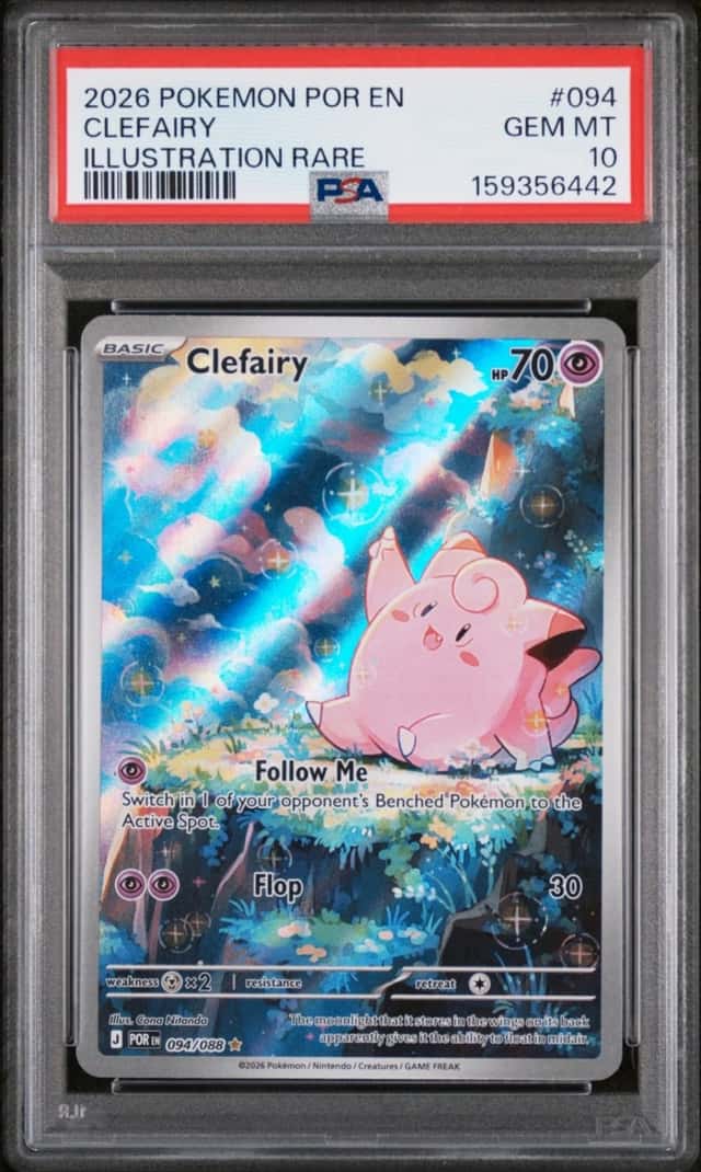 Pokemon Clefairy Perfect Order 094 Illustration Rare PSA 10 Gem Mint