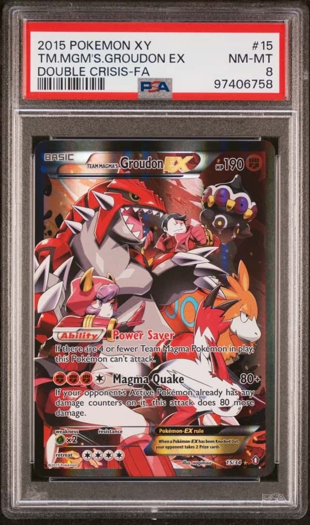 Team Magma's Groudon EX