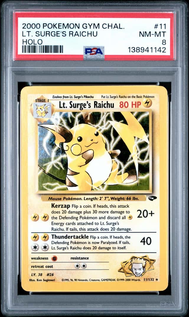 Lt. Surge's Raichu
