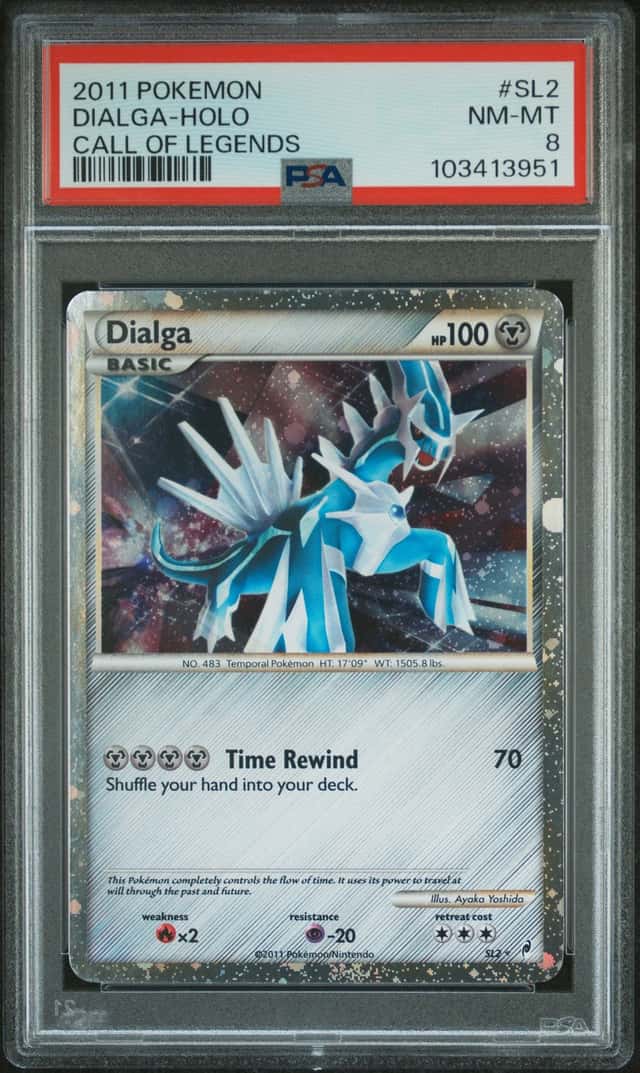 2011 Pokemon Call of Legends Holo Dialga #SL2