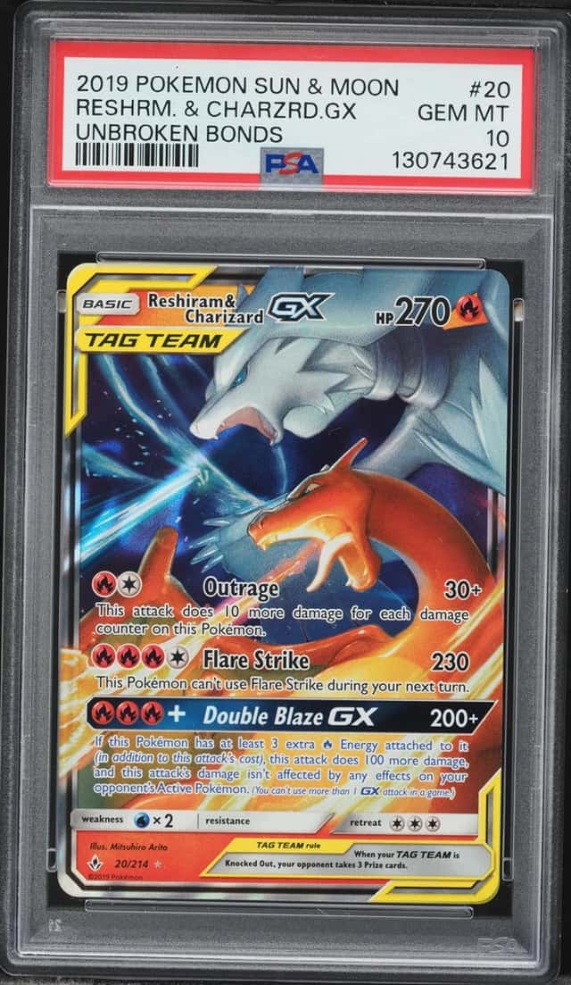 Reshiram & Charizard GX