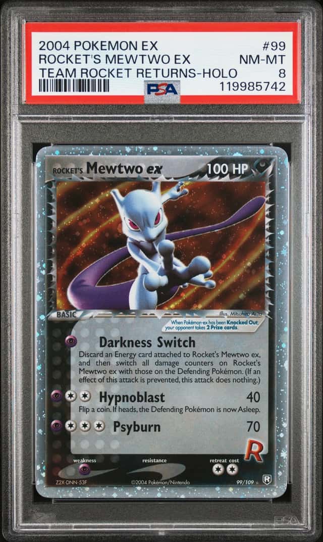 Rocket's Mewtwo EX