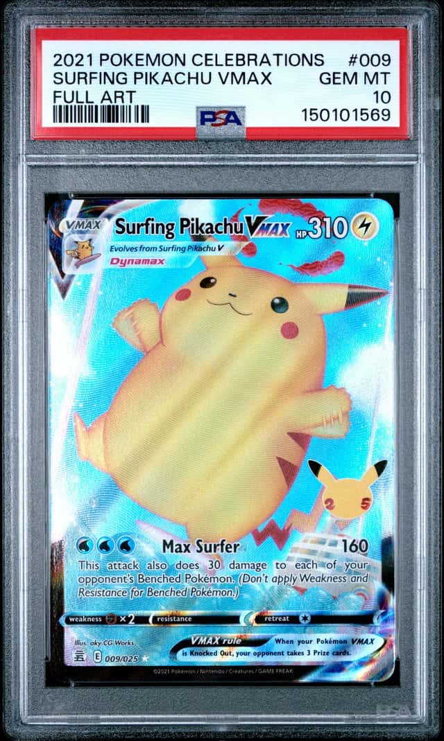 Surfing Pikachu VMAX