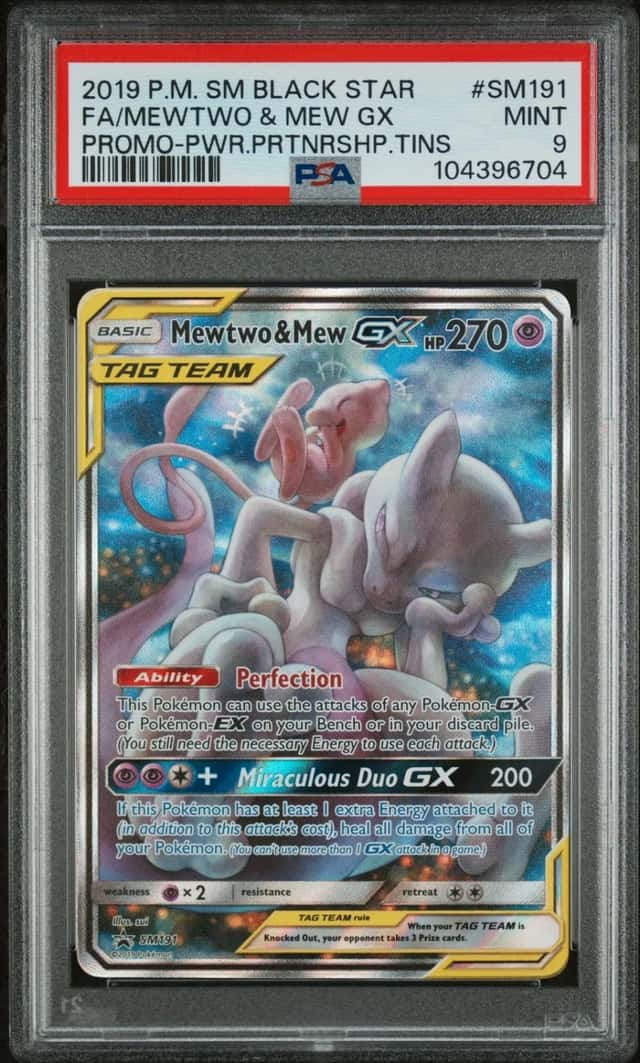 Mewtwo & Mew GX