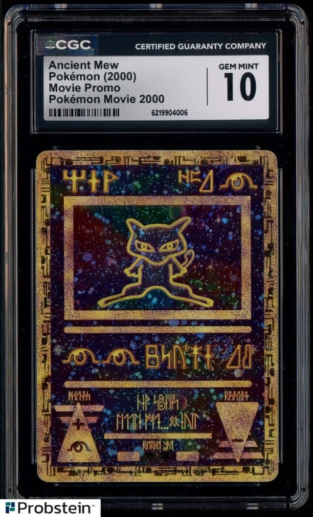 2000 Pokemon Ancient Mew Movie Promo Pokemon Movie 2000 CGC 10 GEM MINT
