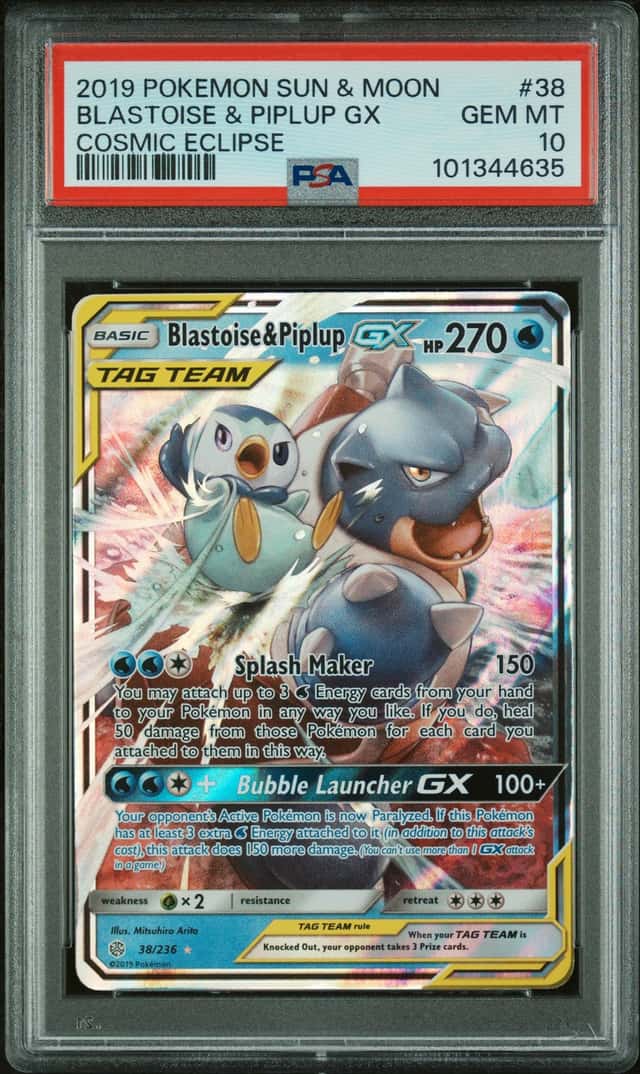 Blastoise & Piplup GX