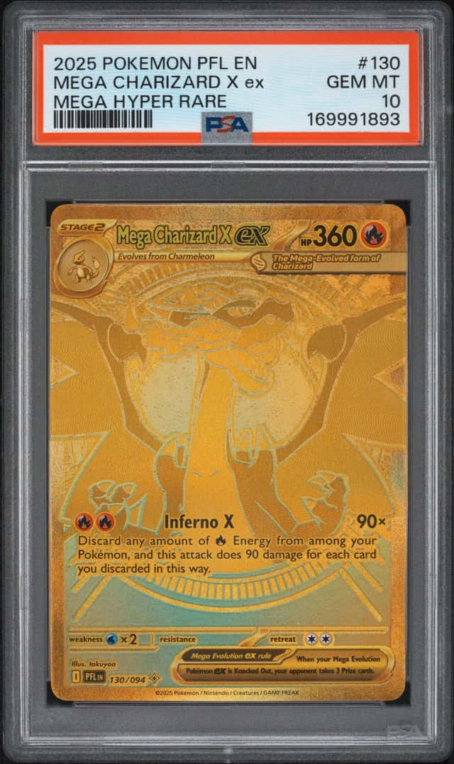 MEGA CHARIZARD X ex