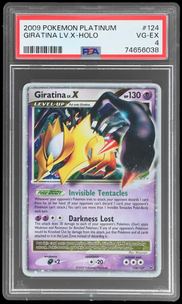 2009 Pokemon Platinum Holo Giratina Lv X #124