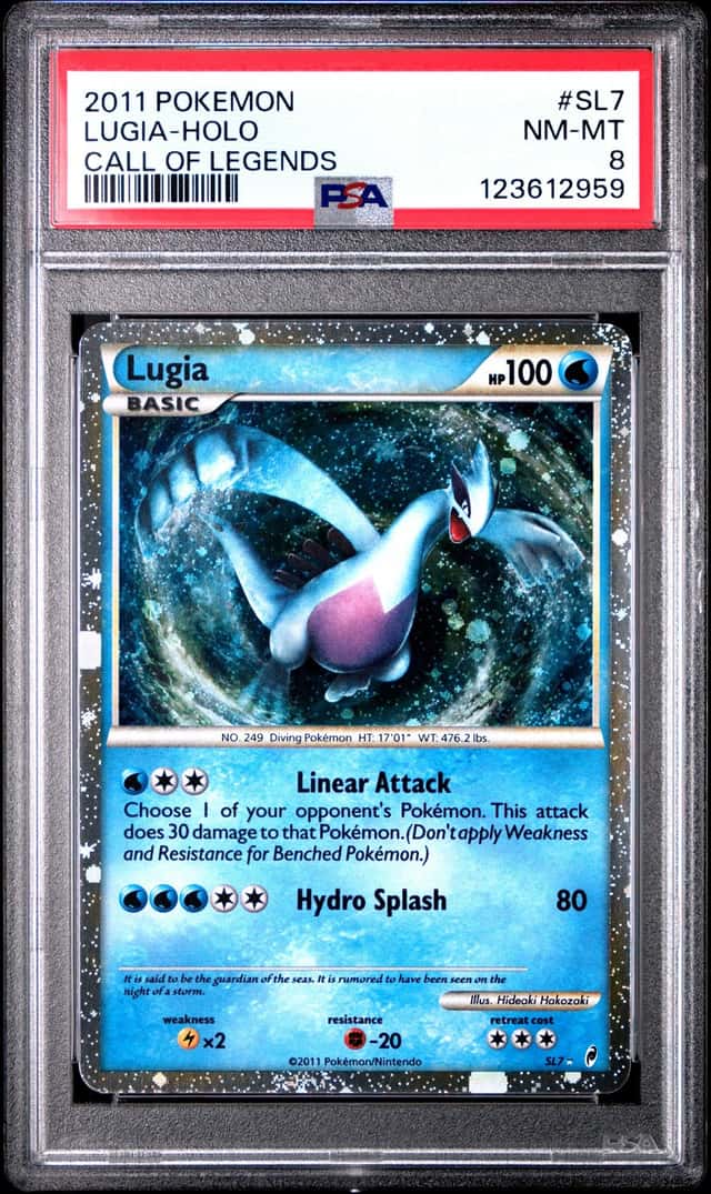 2011 Pokemon Call of Legends Holo Lugia #SL7