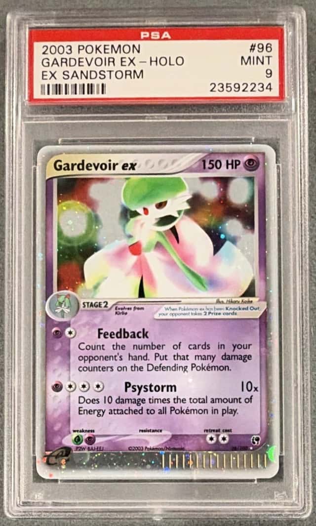 The Pokémon Company Gardevoir ex 96/100 EX Sandstorm Holo 2003 PSA 9