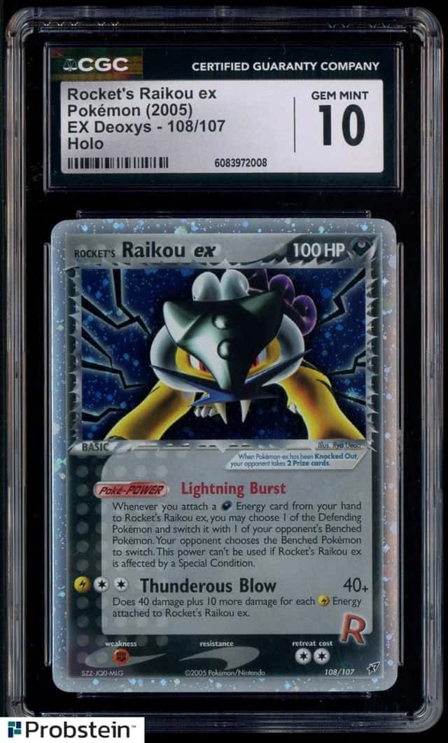 Rocket's Raikou ex