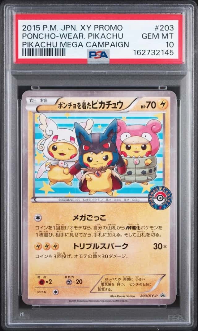 Poncho-Wear Pikachu