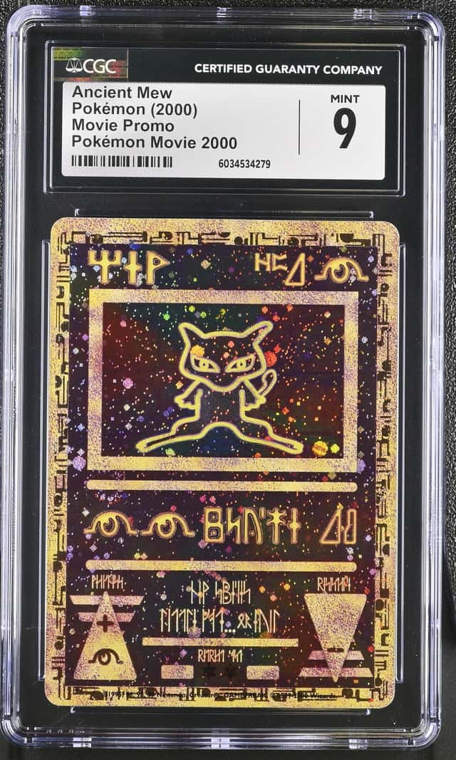 2000 POKEMON MOVIE PROMO POKÉMON 2000 ANCIENT MEW CGC 9