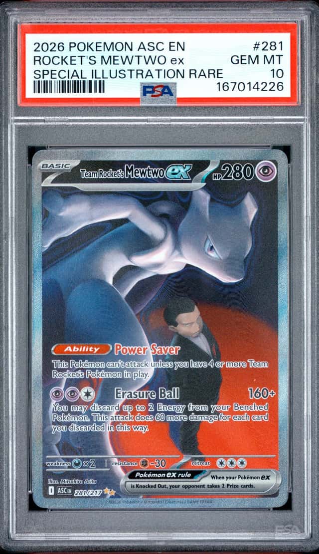 ROCKET'S MEWTWO ex