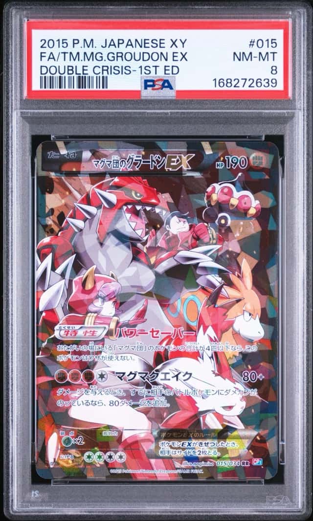 Team Magma's Groudon EX