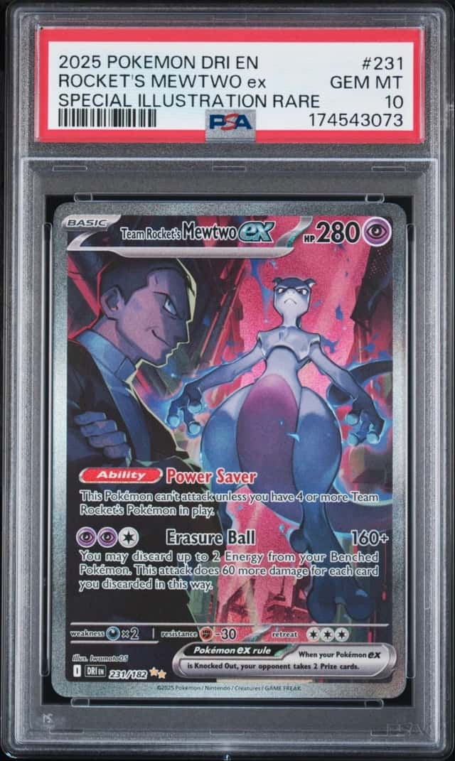 ROCKET'S MEWTWO ex