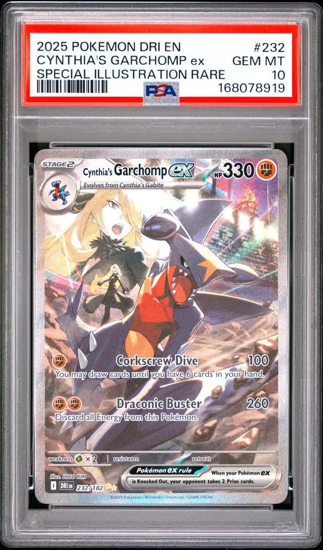 CYNTHIA'S GARCHOMP ex