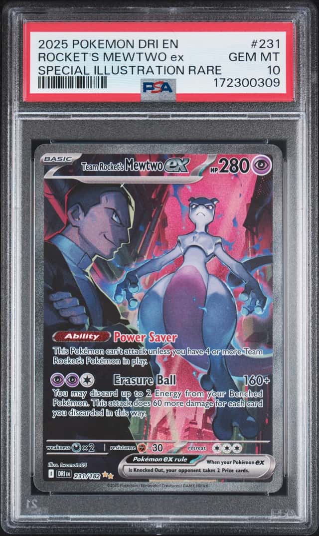ROCKET'S MEWTWO ex