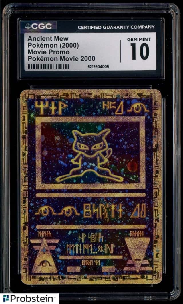 2000 Pokemon Ancient Mew Movie Promo Pokemon Movie 2000 CGC 10 GEM MINT