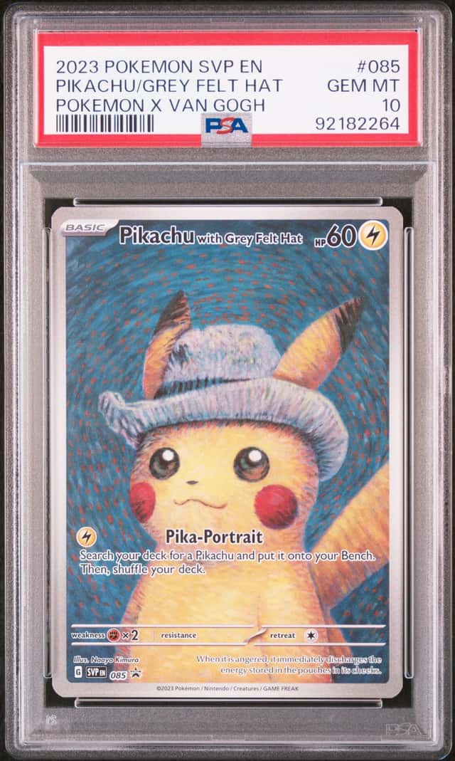 Pikachu/Grey Felt Hat