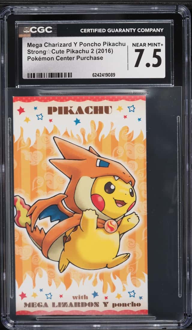 Mega Charizard Y Poncho Pikachu
