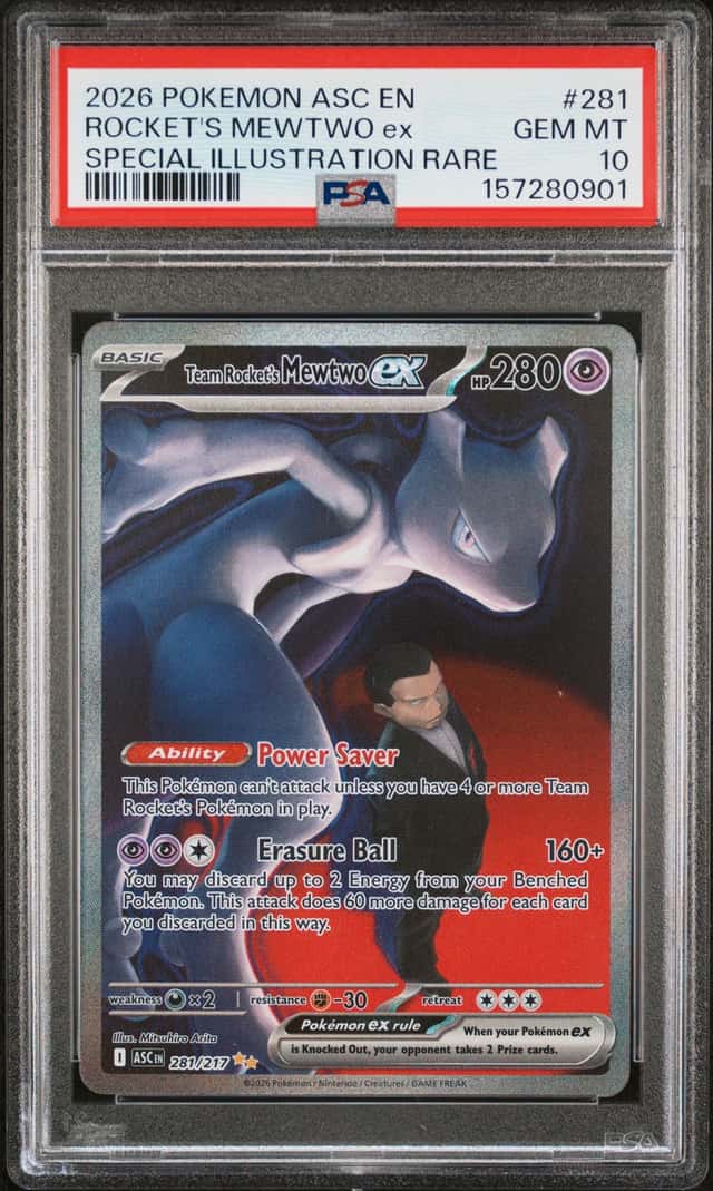 ROCKET'S MEWTWO ex