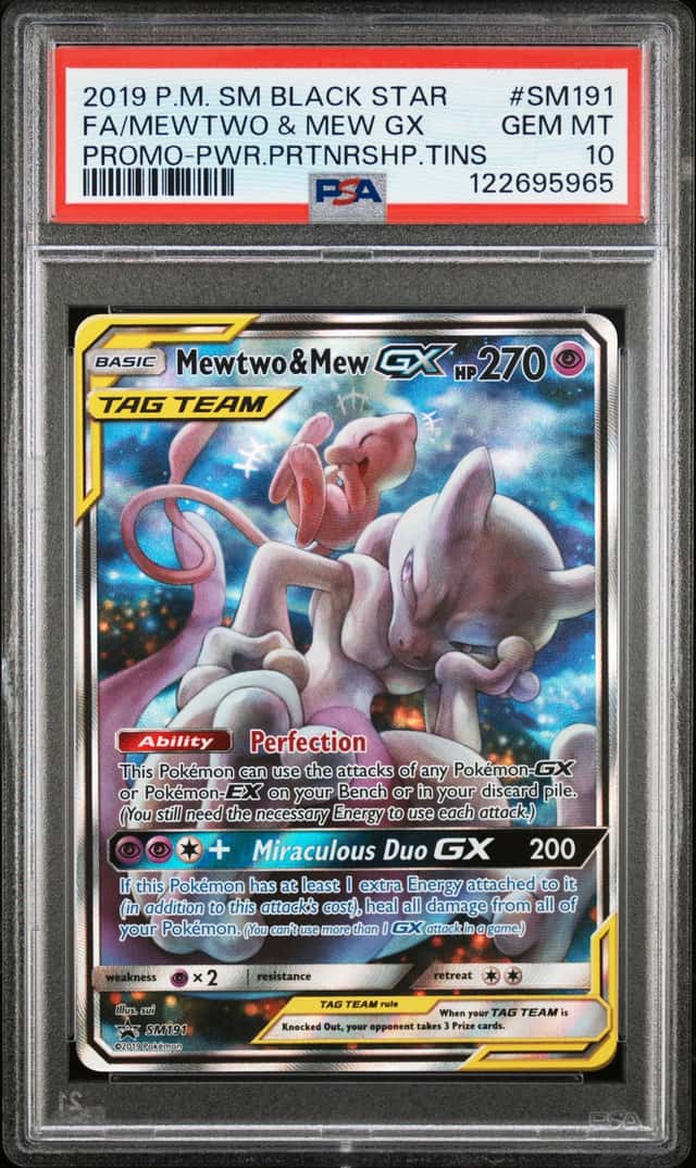 Mewtwo & Mew GX