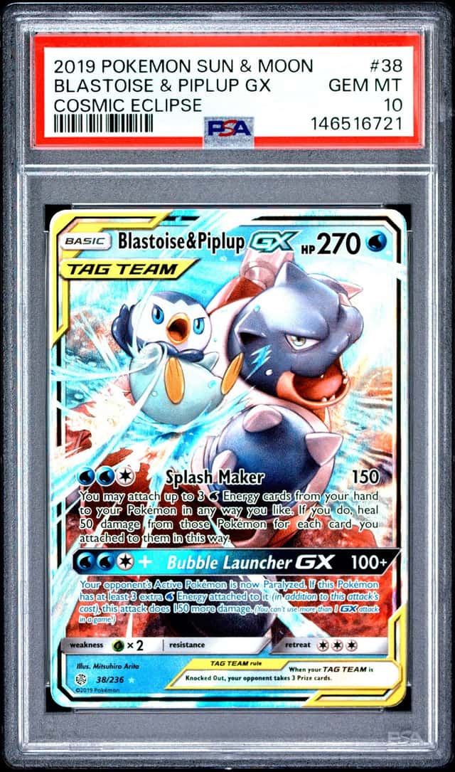 Blastoise & Piplup GX