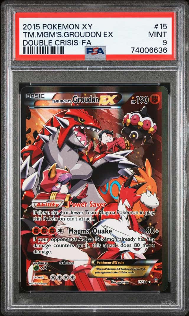 Team Magma's Groudon EX