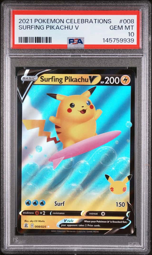 Surfing Pikachu V