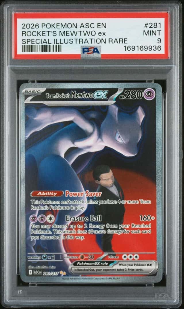 ROCKET'S MEWTWO ex