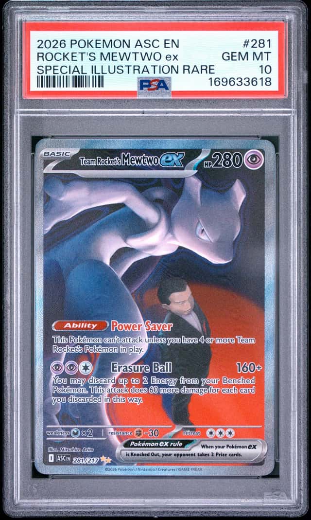 ROCKET'S MEWTWO ex