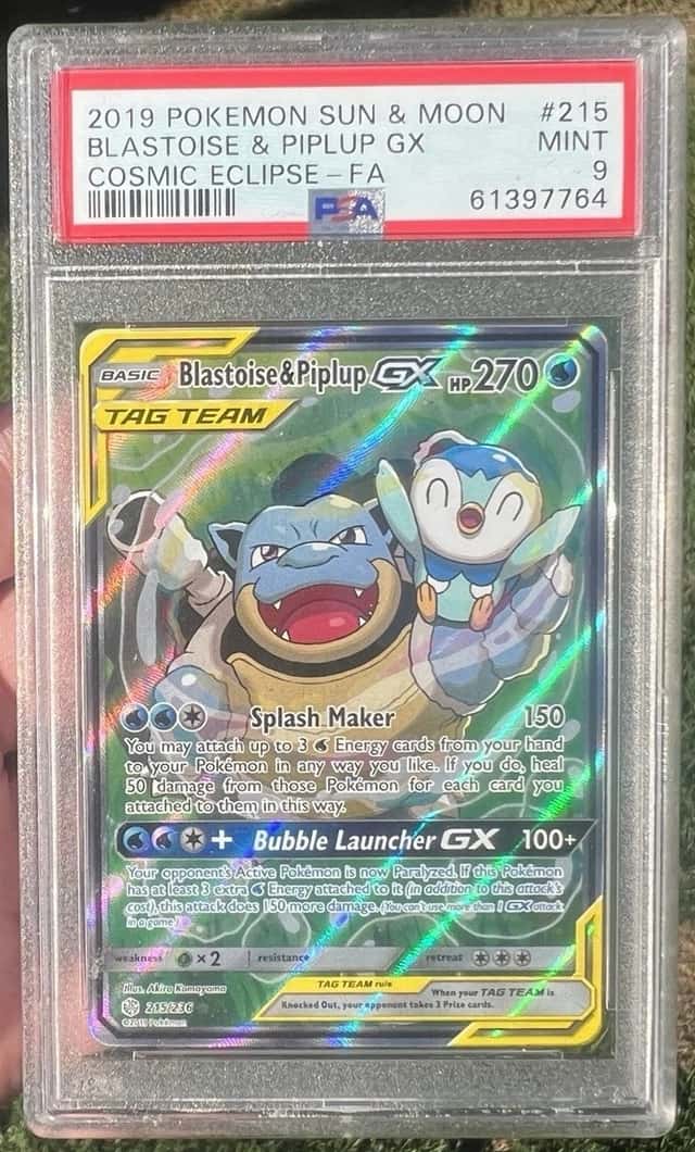 Blastoise & Piplup GX