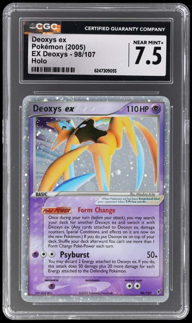 2005 Pokemon Ex Deoxys Holo Deoxys Ex #98