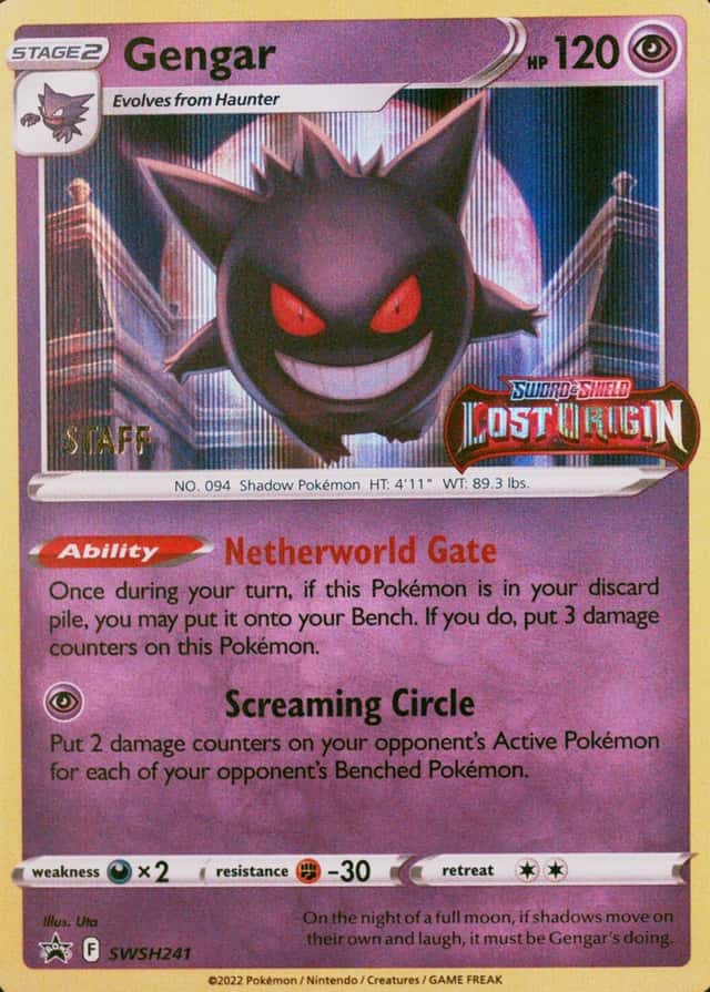 Holo · Prerelease · Staff