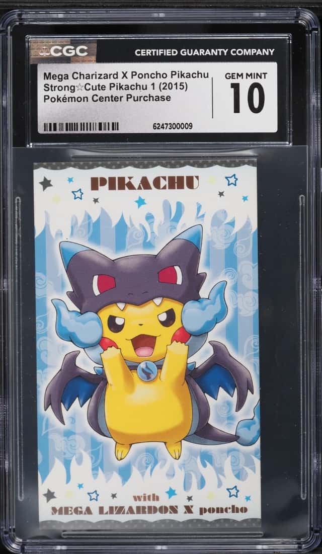 Mega Charizard X Poncho Pikachu