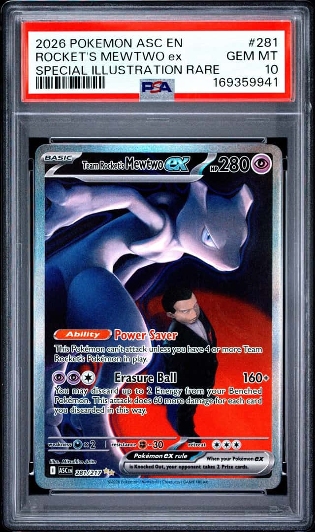 ROCKET'S MEWTWO ex