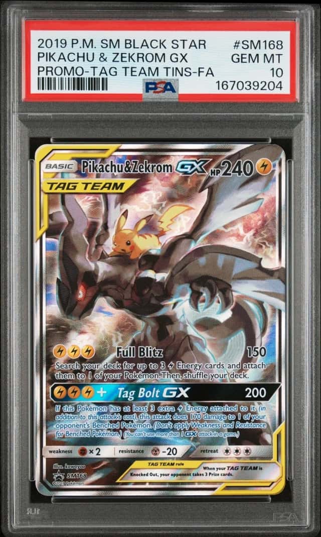 Pikachu & Zekrom GX
