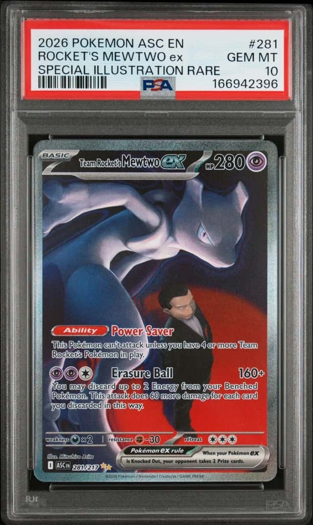 ROCKET'S MEWTWO ex